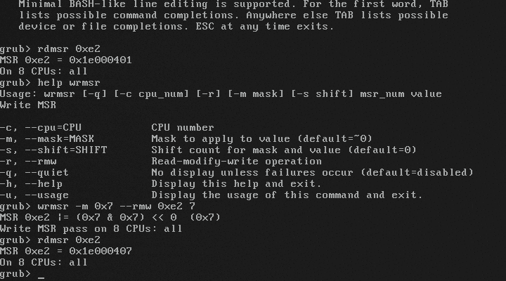 Using the BITS command-line tools to fix package C-state limiting