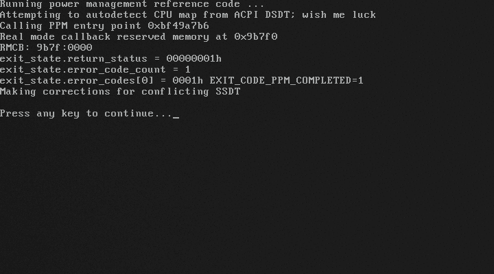 Power Management Reference Code